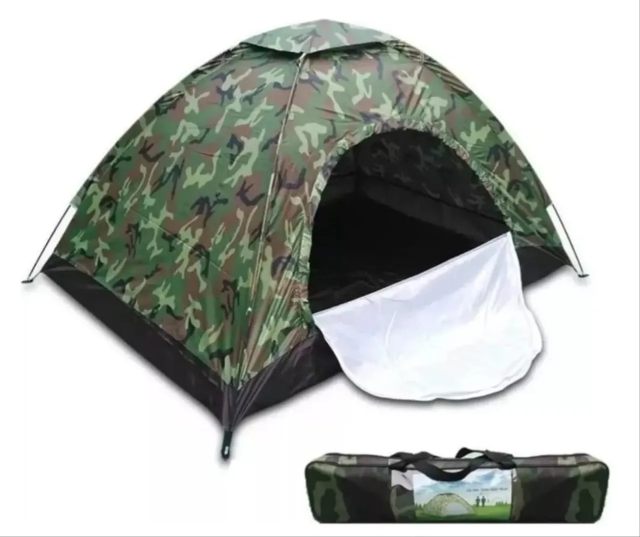 Barraca de Camping Camuflada