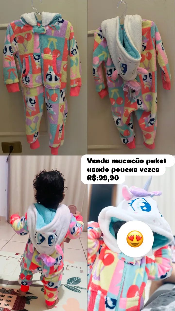 Macacão infantil 