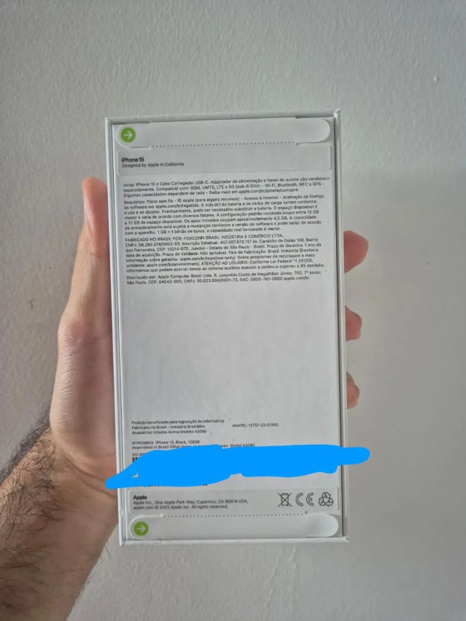 Apple iPhone 15 128GB Preto ANATEL!!(Lacrado, Nf e Garantia) - Foto 2
