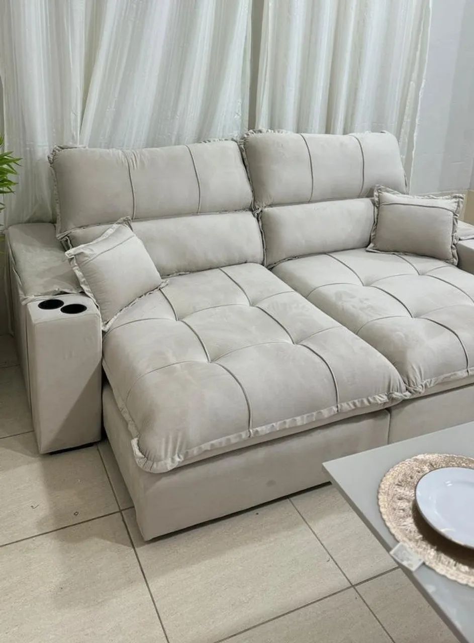 Sofá Moderno e Confortável para sua Sala