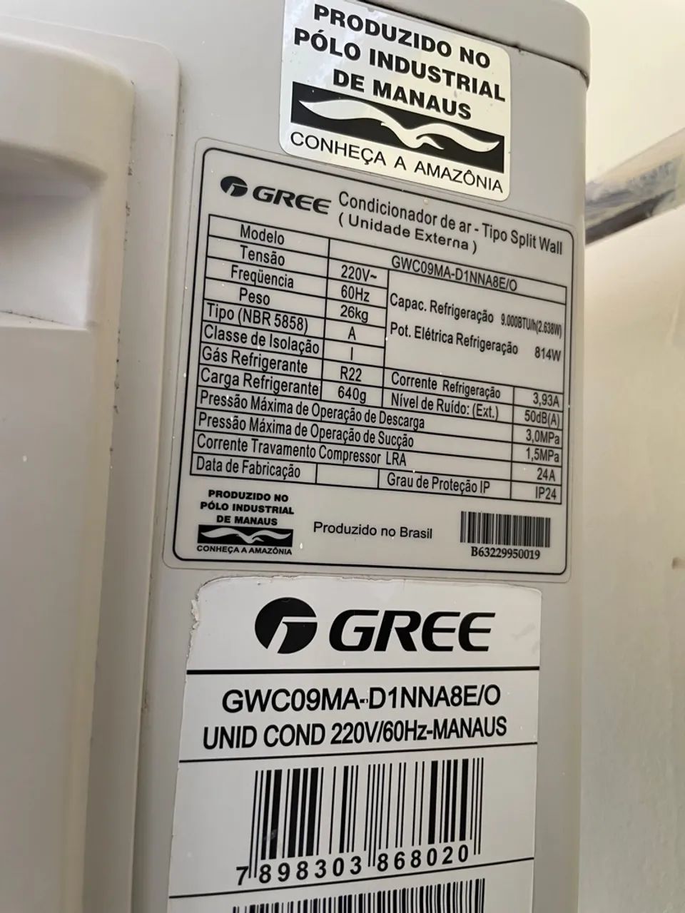 Ar Condicionado Gree 9000btu - Foto 5