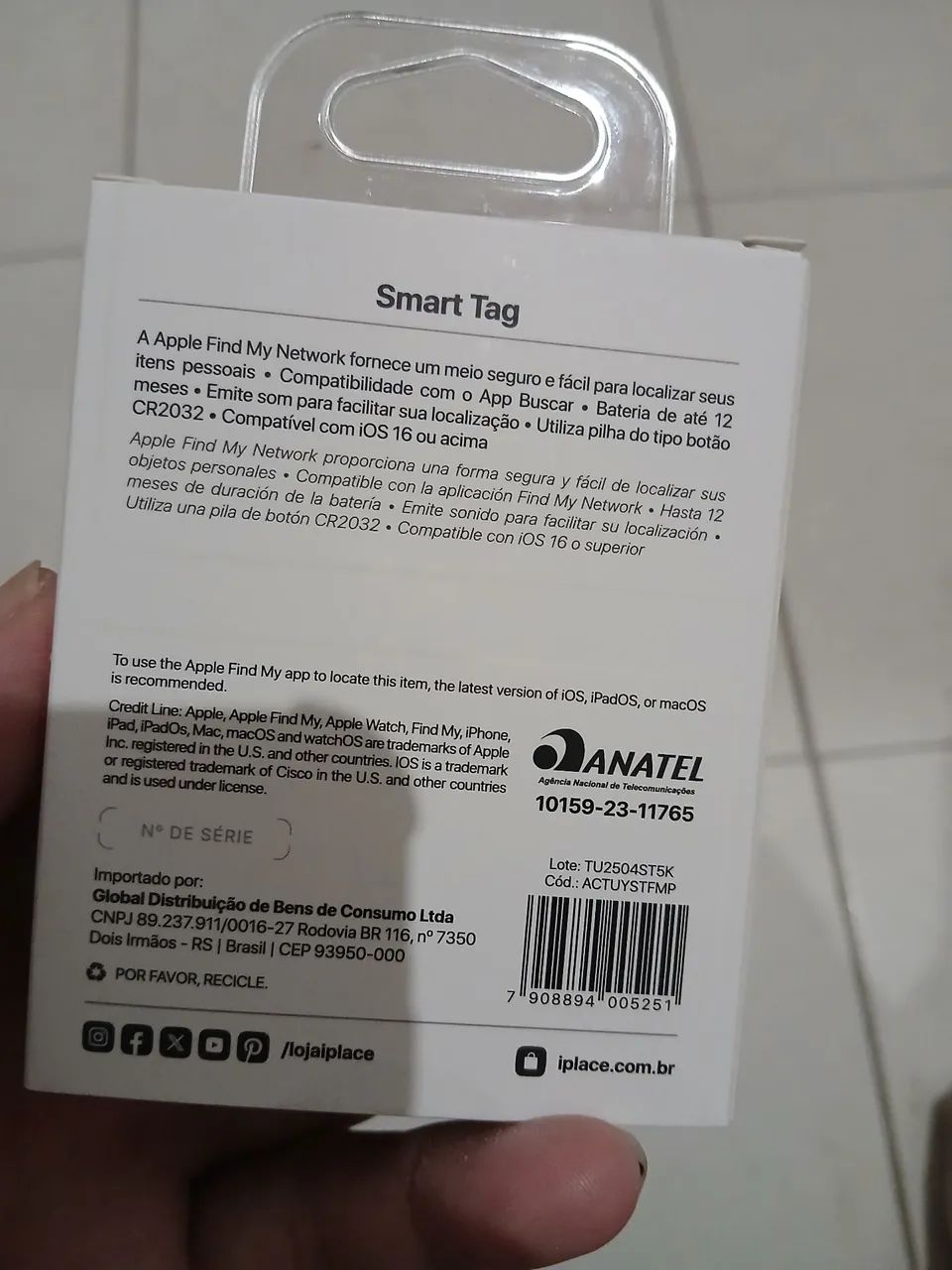 Smart tag iplace (original)! - Foto 2
