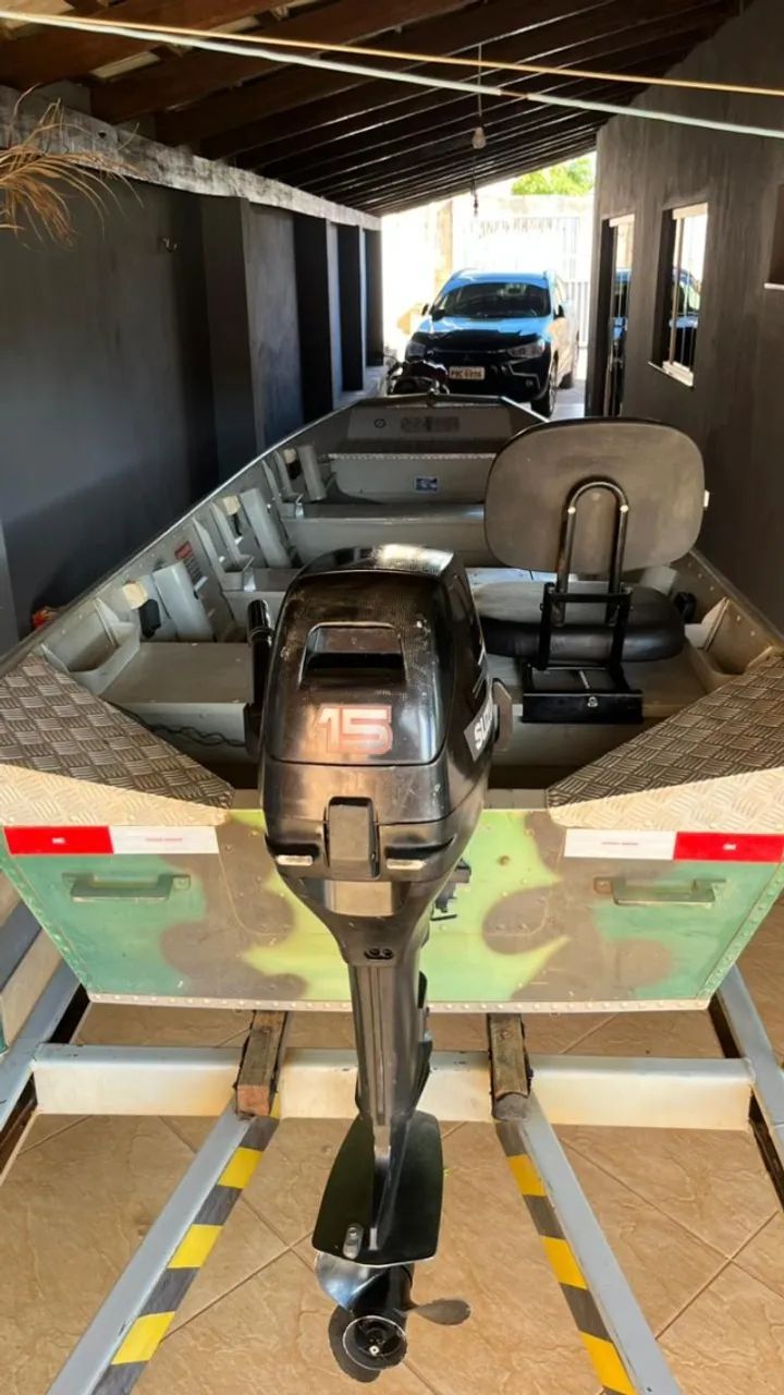 Barco de pesca completo - Foto 4