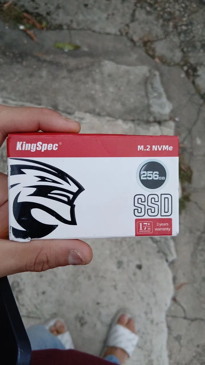 SSD M.2 NVMe 256GB KingSpec