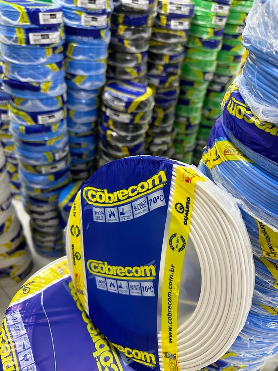 FIOS E CABOS ELÉTRICOS COBRECOM - Foto 3