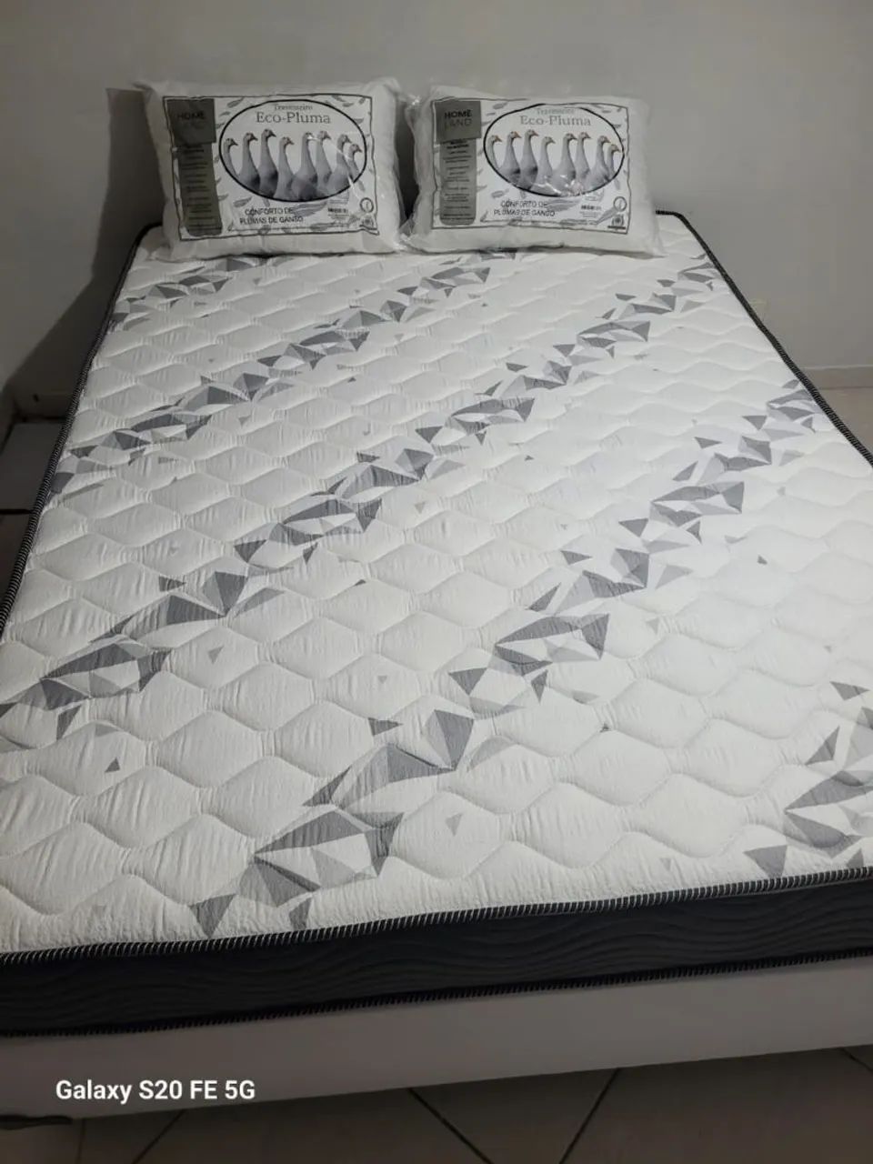 Cama Box + colchão ortobom novo $900 - Foto 3
