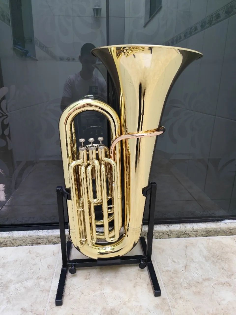 Tuba 3/4 BM Sib - Laqueada R$ 7.500,00 - Aceito trocas - Parcelo 18x