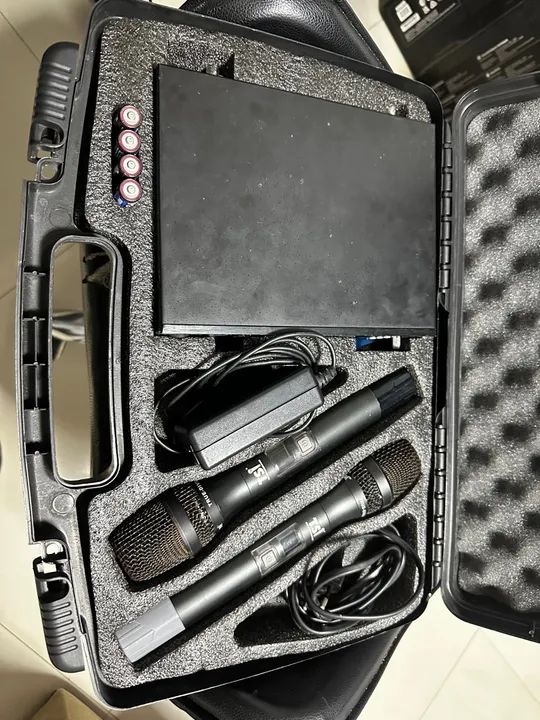 Kit de Microfones Sem Fio Profissional