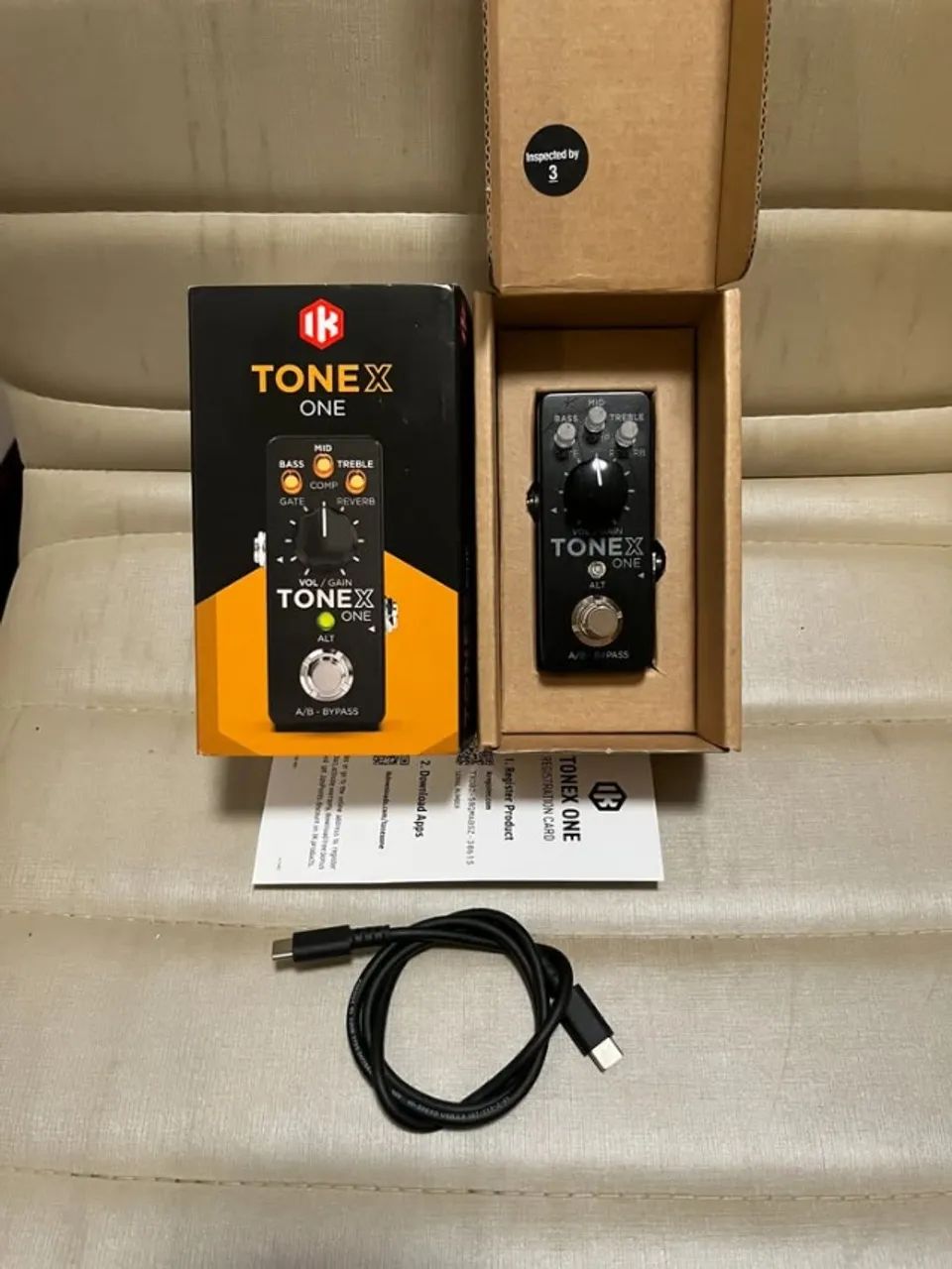 Pedal de Efeito Digital AmpliTube TONEX One - Na caixa - Zeradoooooo!!!