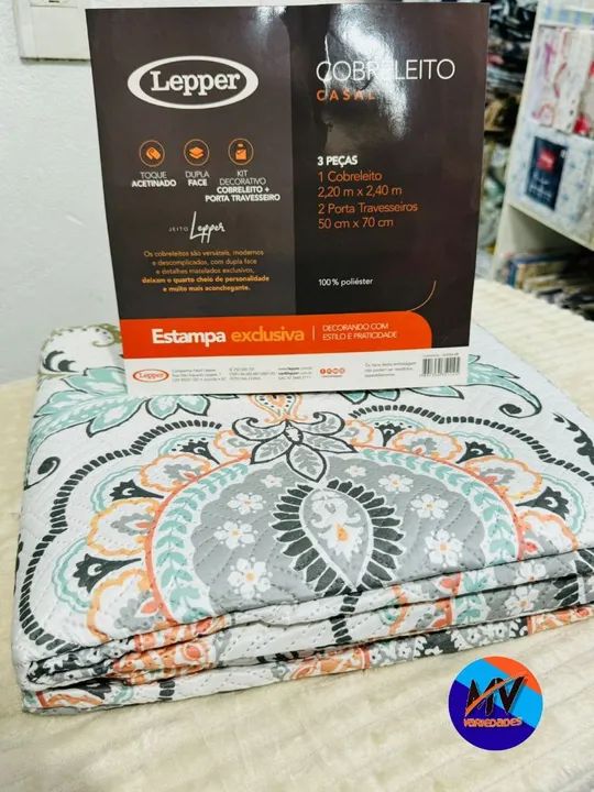Cobre Leito Casal63825076848001123