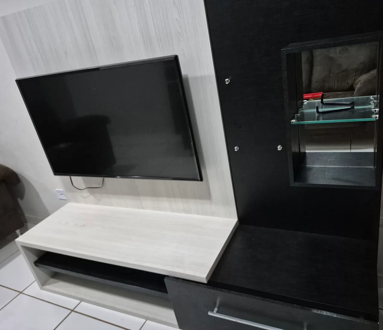 Rack com Painel para TV Moderno