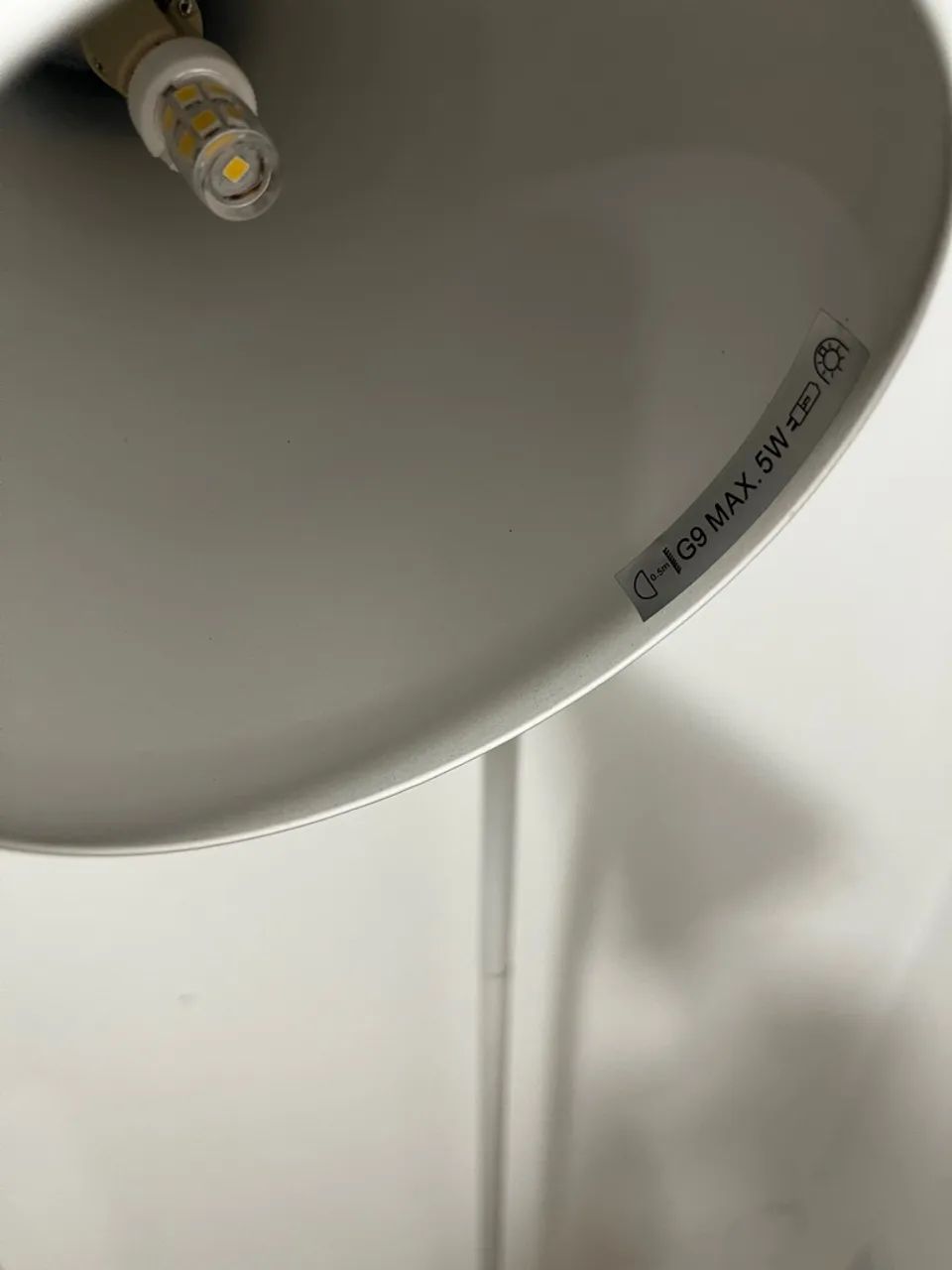 Luminária de chão branca - Foto 3