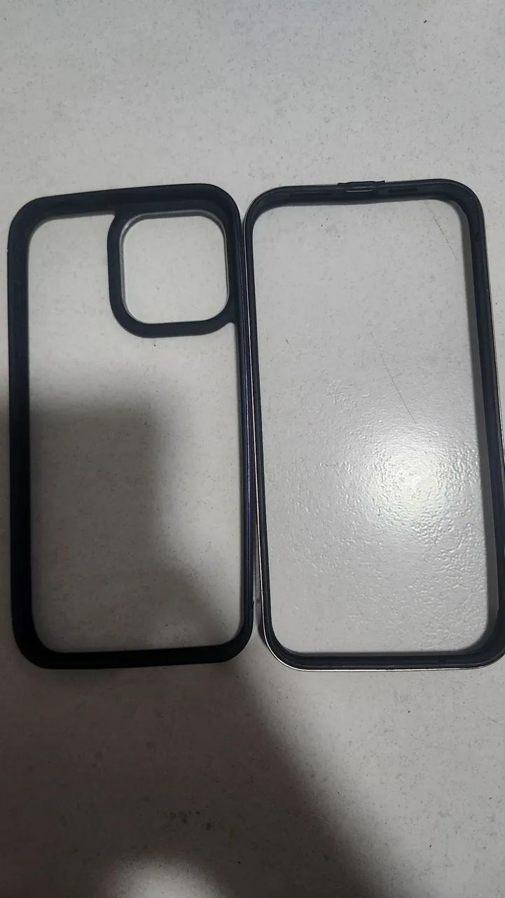 Capa (capinha) de borda reforçada do iphone 15 pro max - Foto 2