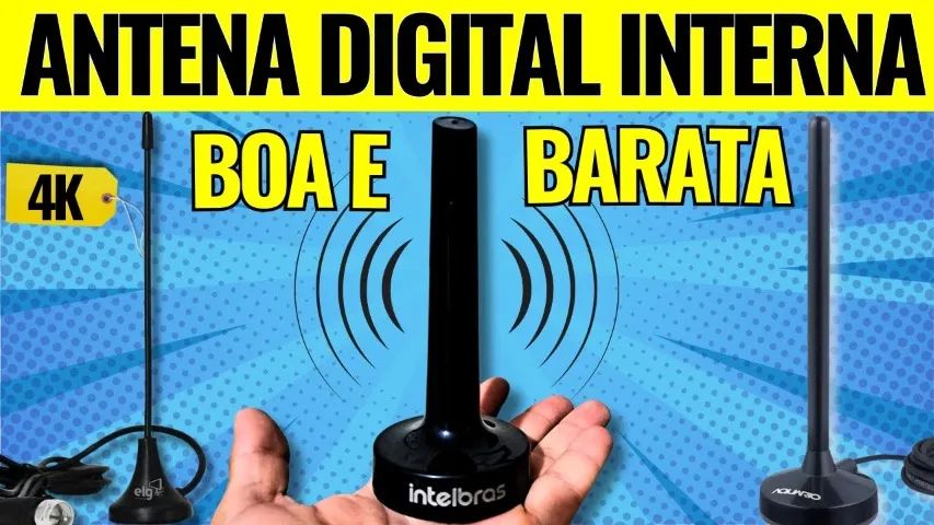 Antena Digital Completa com Instalação