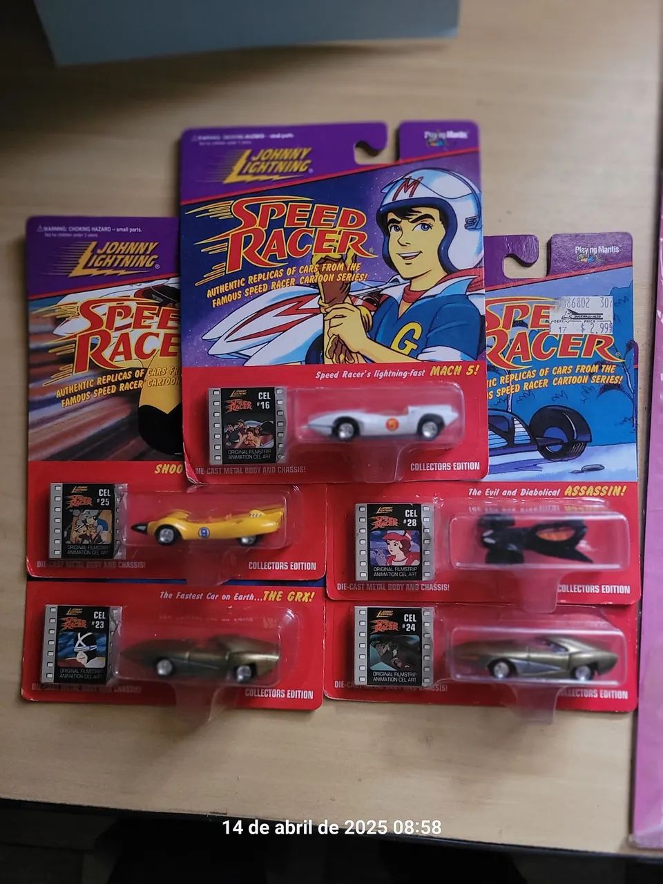 Carros Speed Racer Johnny Lightning Colecionáveis