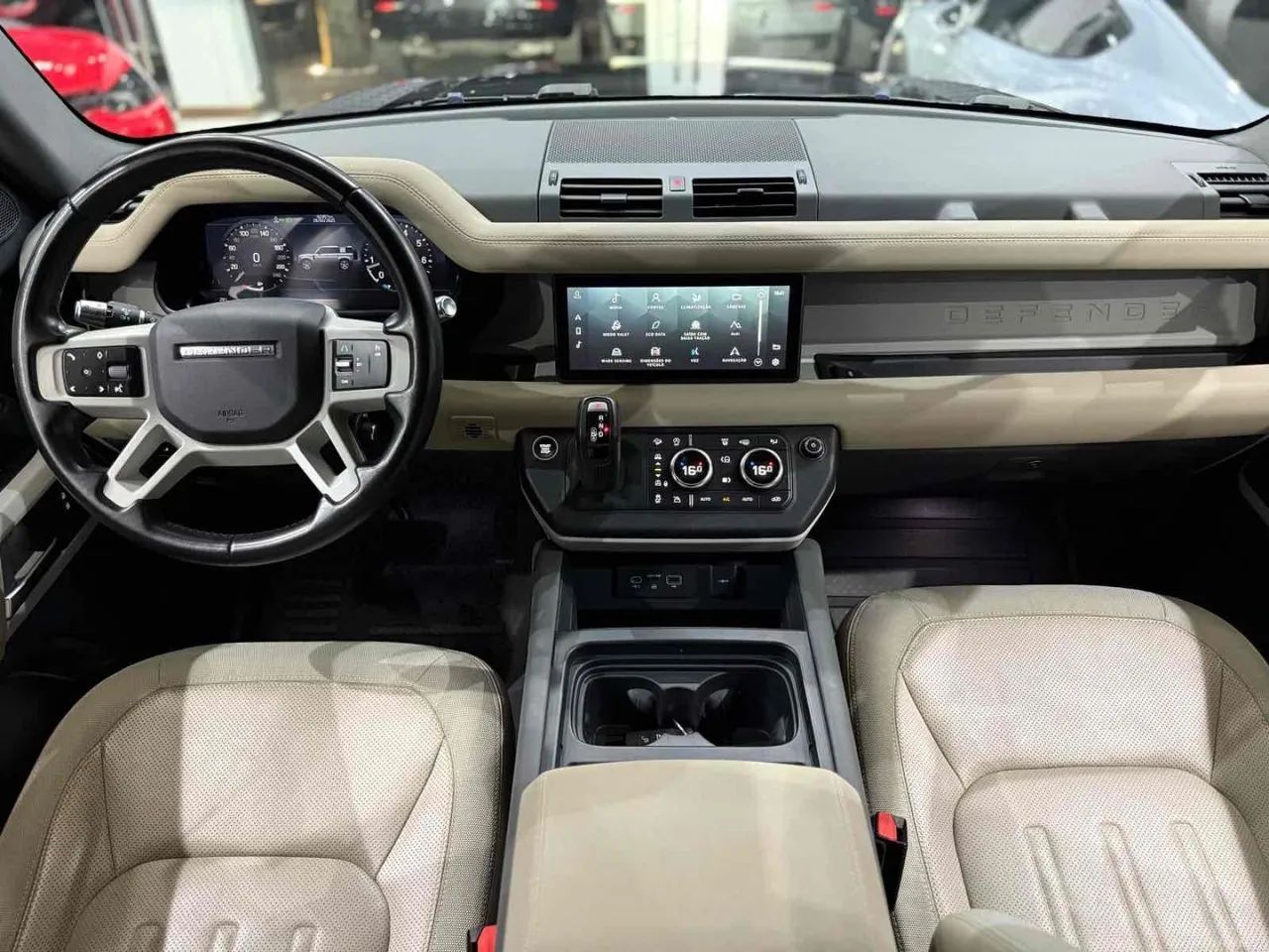 Land rover Defender 2021 2.0 p300 gasolina 110 se awd automático - Foto 2