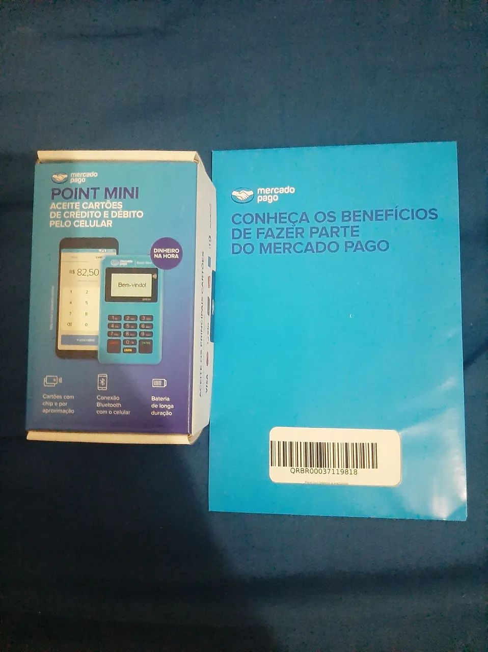 VENDO MÁQUINA DE CARTÃO DO MERCADO PAGO NOVA LACRADO NA CAIXA TEL * 