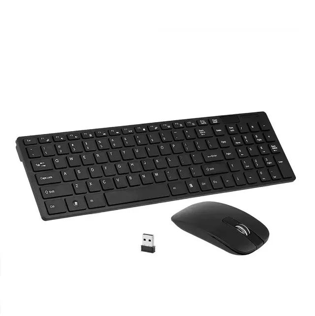 Kit Teclado E Mouse Sem Fio Wireless  - Foto 2