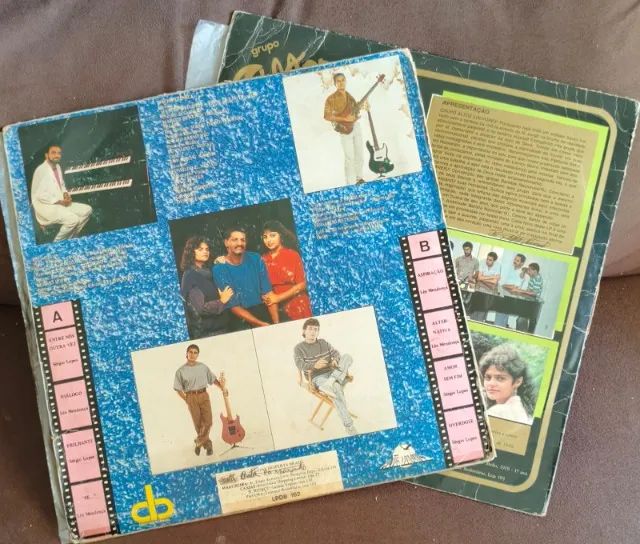 Lote 2 Lp's Discos de Vinil Gospel Evangélico - Grupo Altos Louvores - antigos - relíquia - Foto 2