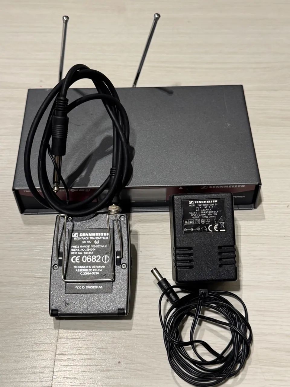 Receptor Sennheiser EW100 G2 + Transmissor SK100 G2 em ótimo estado! - Foto 4