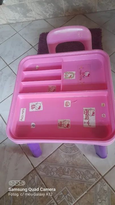 Mesinha infantil da barbie  - Foto 2