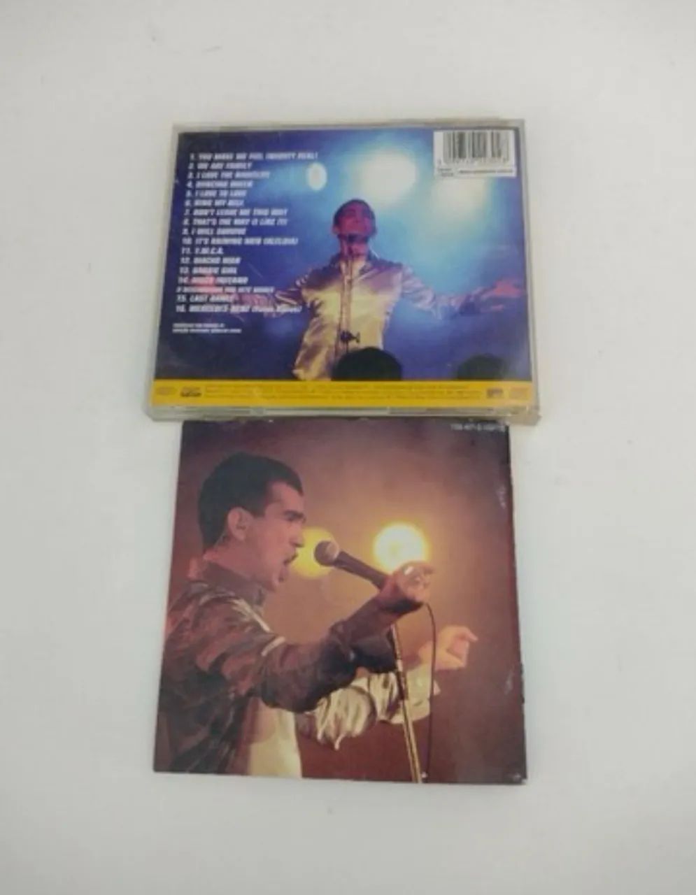 Encarte Original do CD Edson Cordeiro - Disco Clubbing Ao Vivo - Somente o encarte! - Foto 3