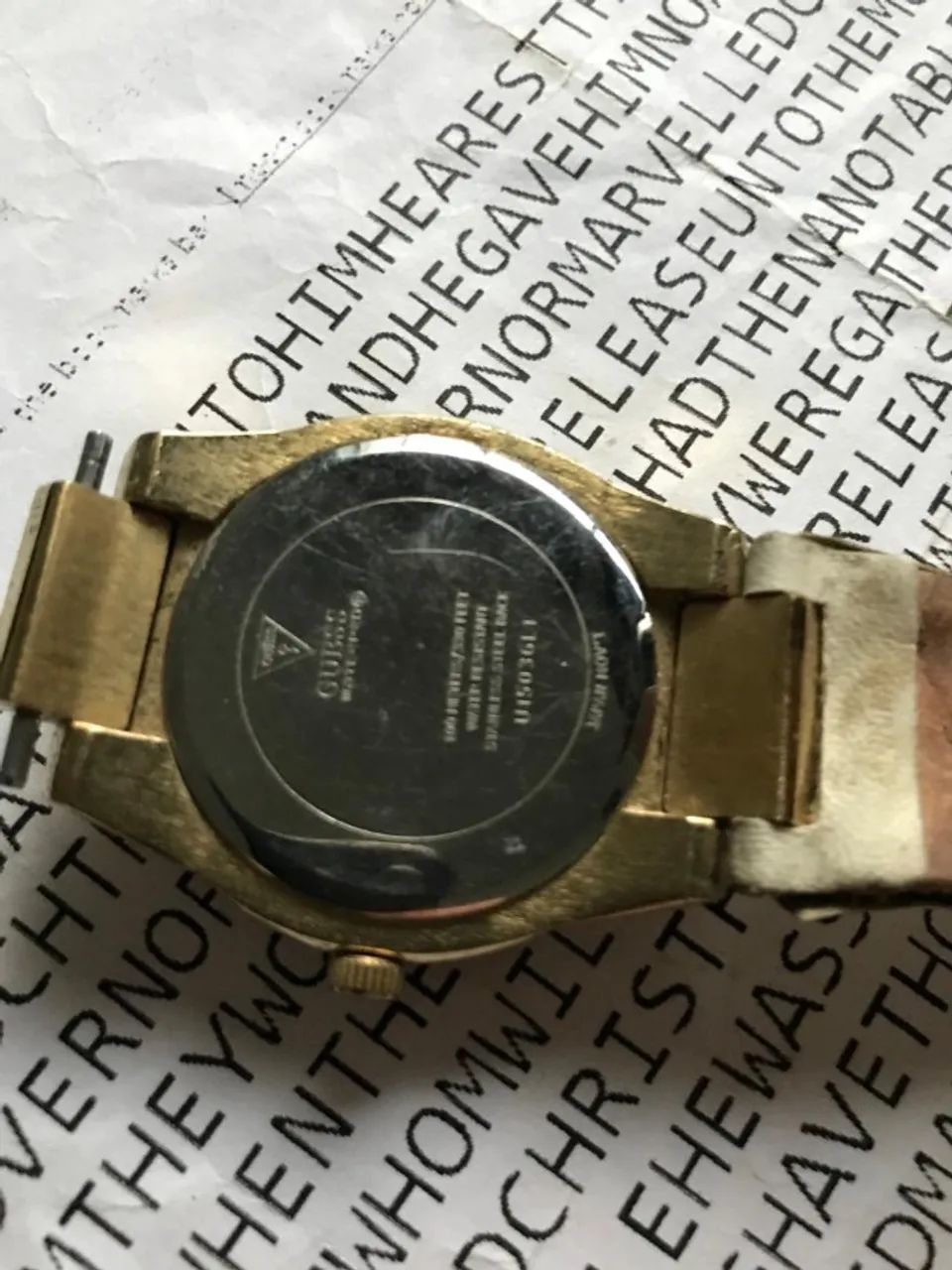 relogio guess original dourado madriperola top - Foto 2