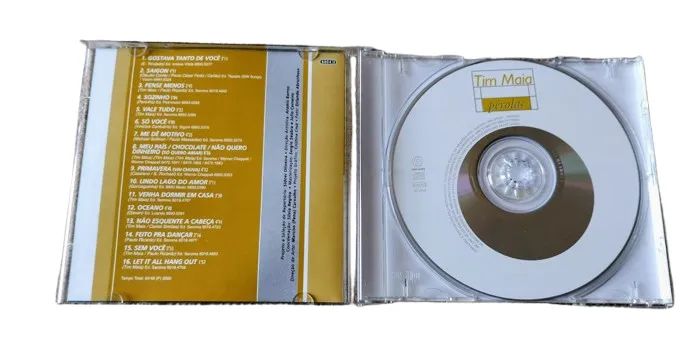 CD Tim Maia Perolas Som Livre MPB 2004 - Foto 3