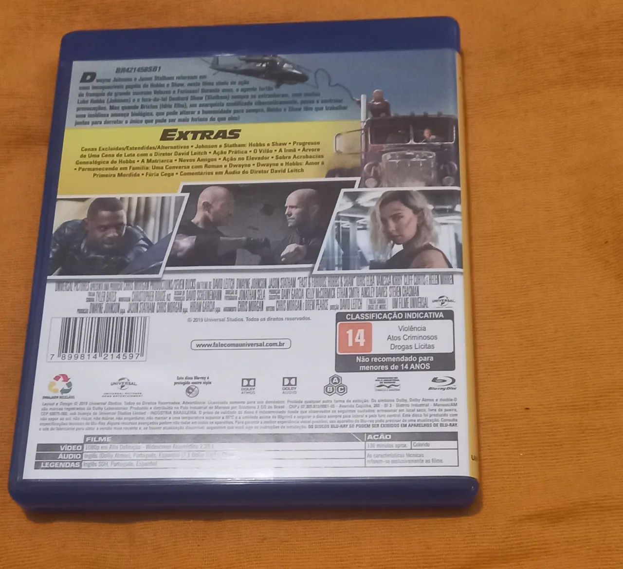 Bluray hobbs shaw original  - Foto 2