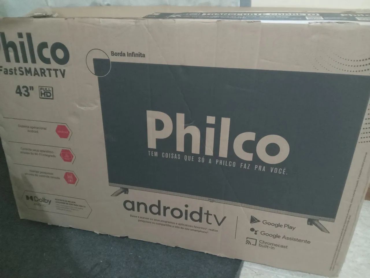 Smart Tv Philco 43 Android RETIRADA DE PEÇAS 