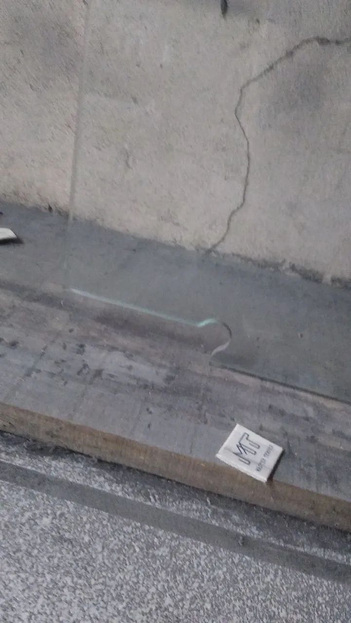 Paineis de vidro para porta pivotante jateado. (Menos que preço de custo) - Foto 2