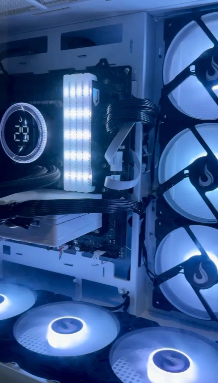 PC i9 Poderoso para IA, edição de vídeo, streaming, rodar todos os jogos 2K, 4k LEIA - Foto 4