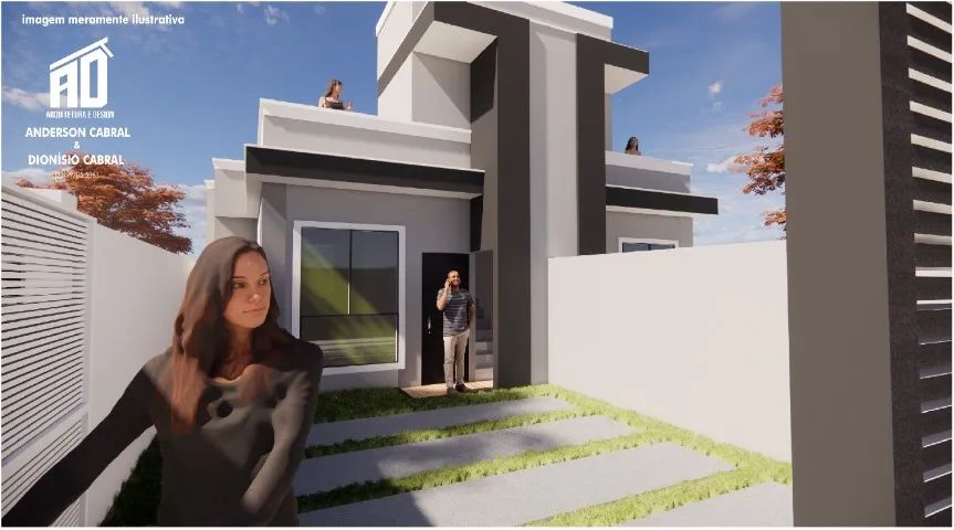 CASA LINEAR 2 QUARTOS, ENSEADA DAS GAIVOTAS, RIO DAS OSTRAS/RJ - Foto 3
