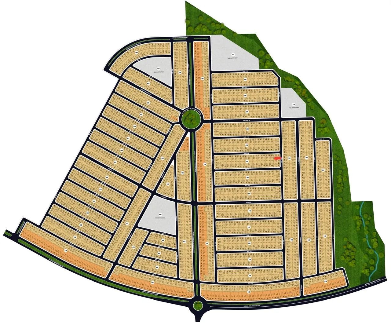 Terreno à Venda no Residencial Buriti