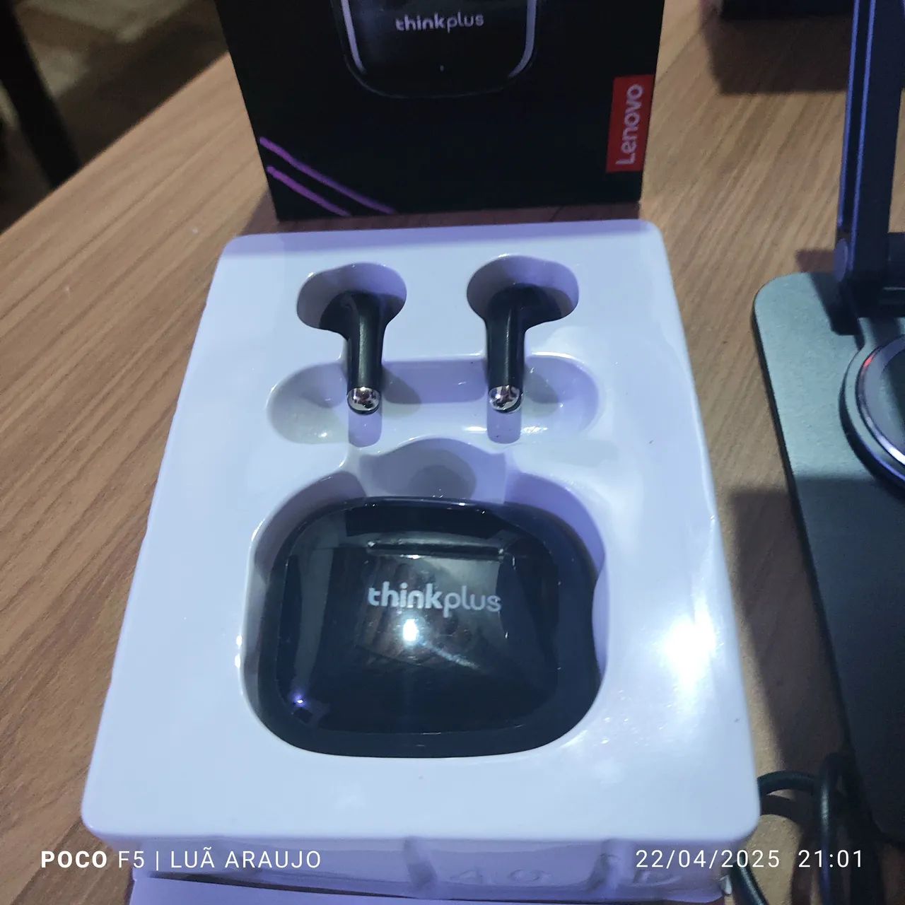 Fone Lenovo LivePods LP40PRO Black e Pink!