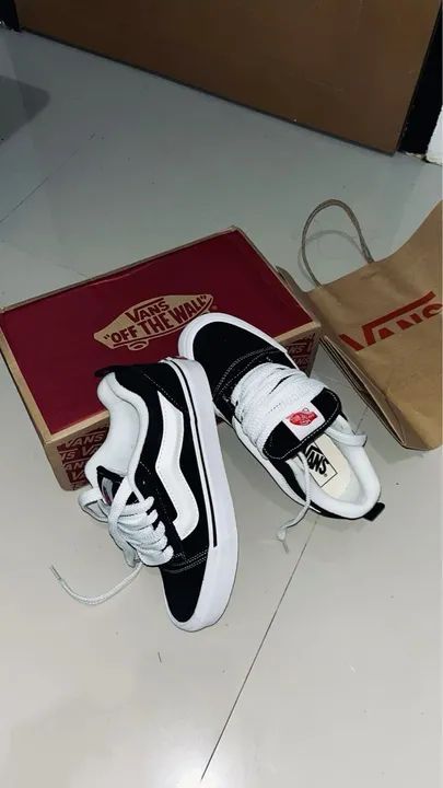 Tênis Vans Old Skool Preto e Branco