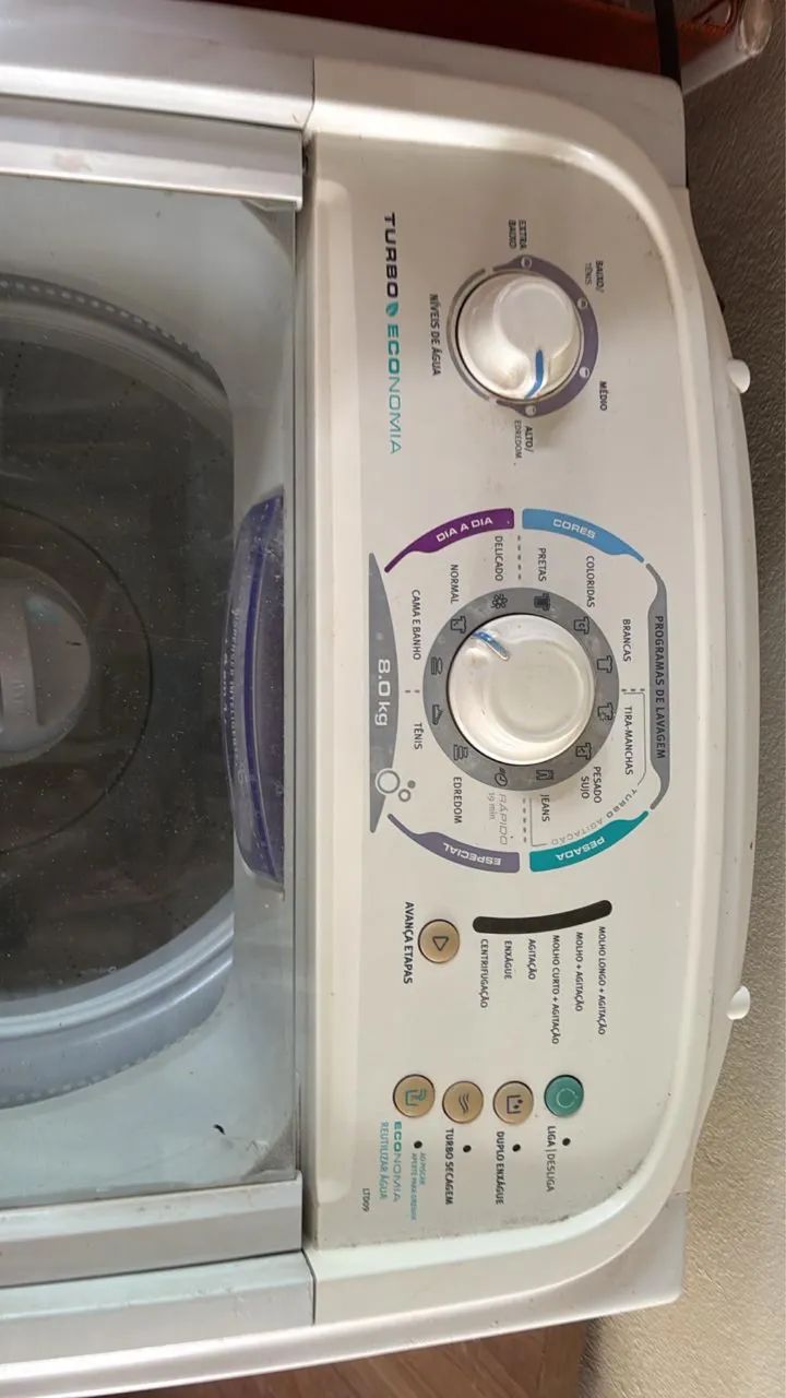Máquina de Lavar Eletrolux 8Kg