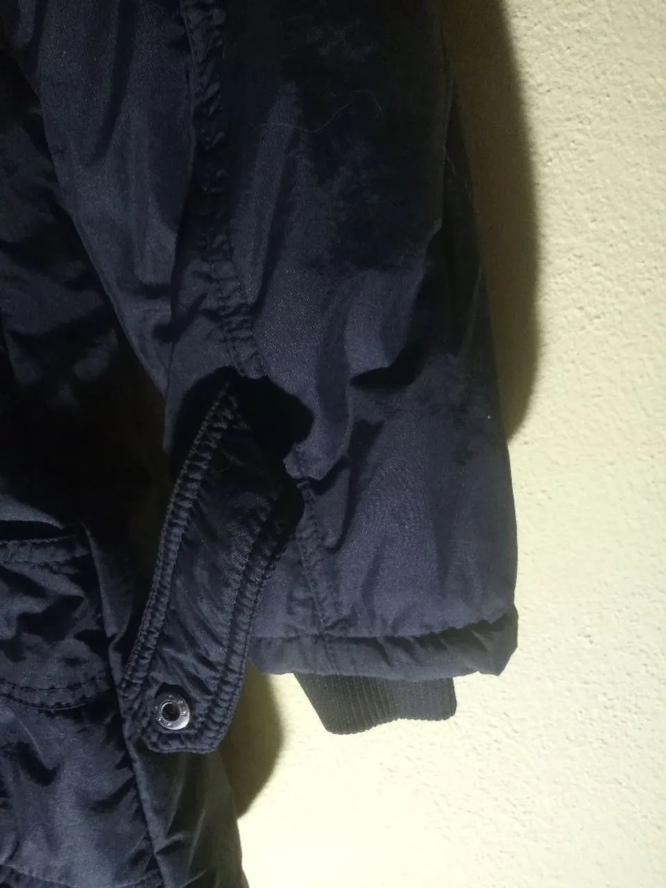 Casaco sobretudo de inverno feminino com capuz  - Foto 2