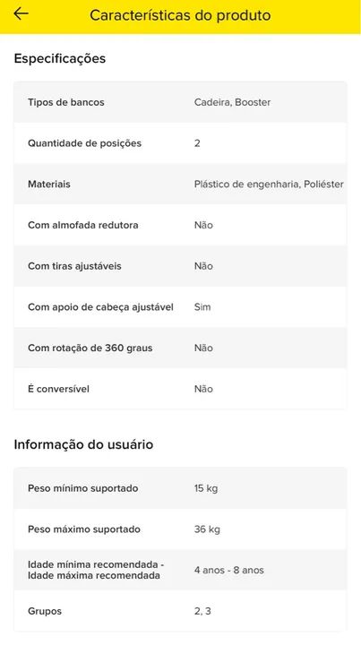 Cadeirinha de Carro Infantil burigoto Múltipla 1,2,3  - Foto 2