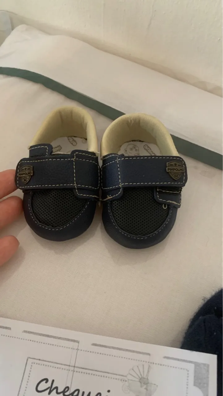 Sapatos pra bebê menino