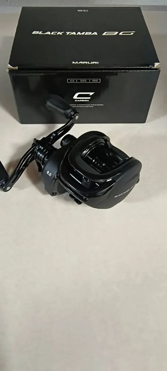 Carretilha Maruri Black Tamba BC 8.0 (DIREITO) - Foto 4