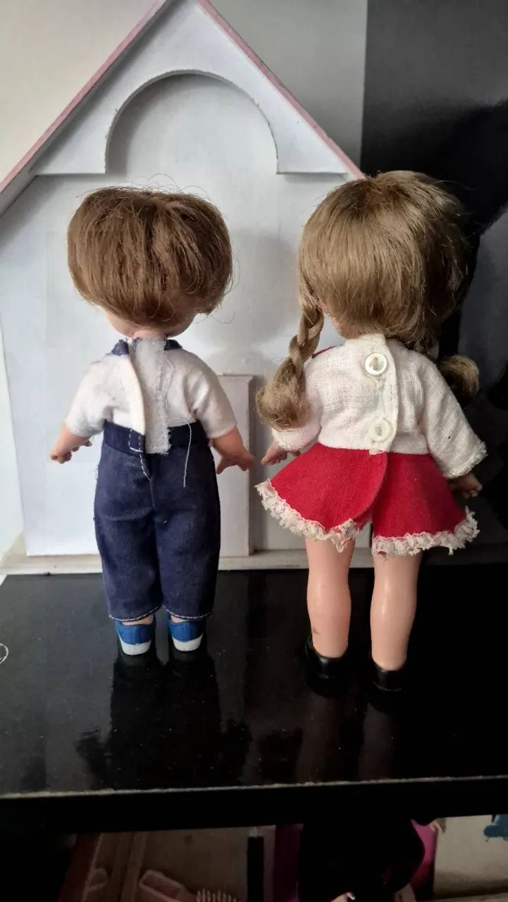 Boneca antiga Estrela.João e Maria.Mini dolls anos 70 - Foto 3