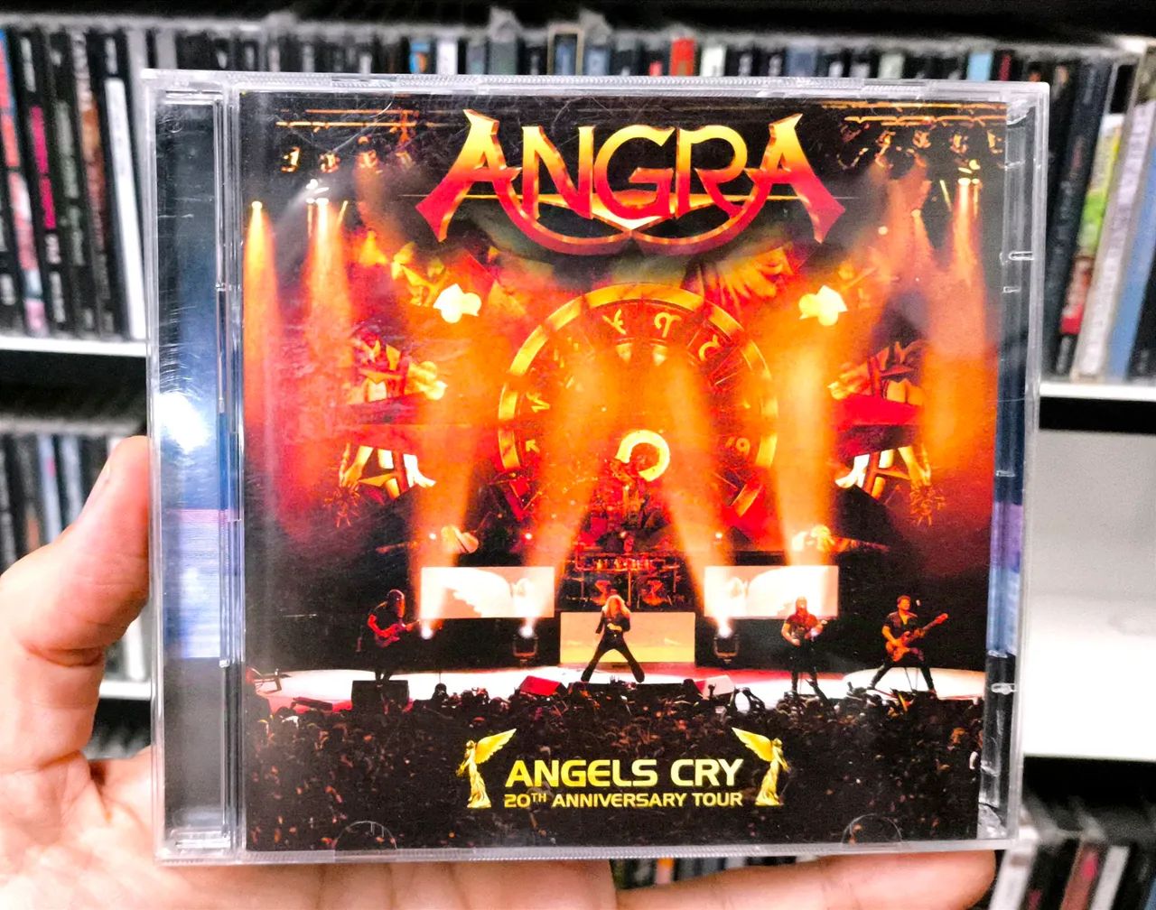 CD Angra - Angels Cry 20th Anniversary Tour (IMP)
