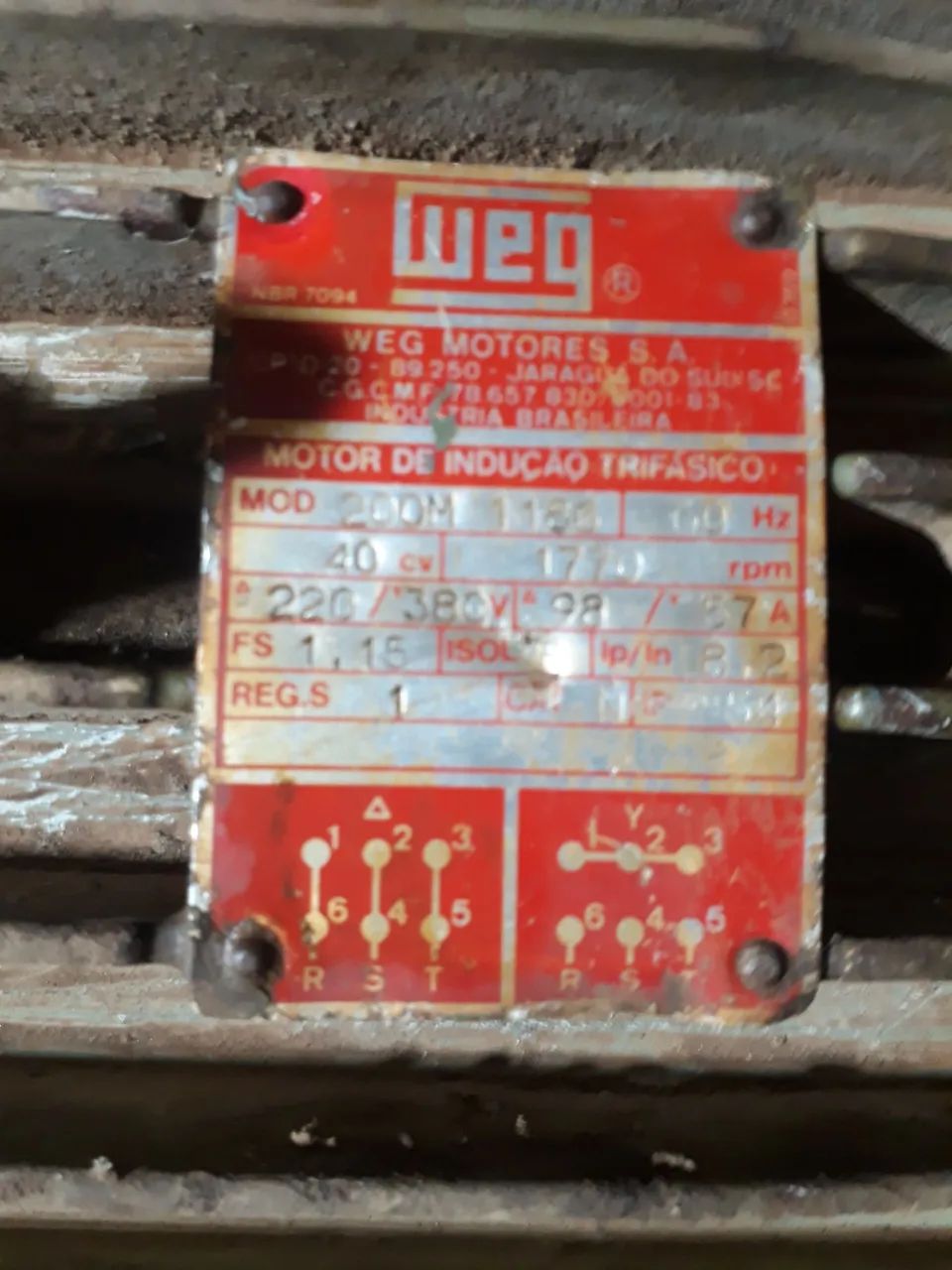 Motor com bomba 40 cv - Foto 3
