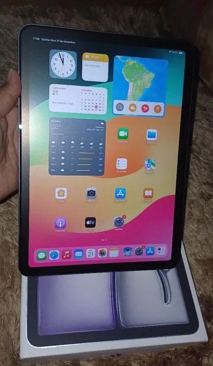 Ipad air m2 128GB 6 geração 11polegar - Foto 5