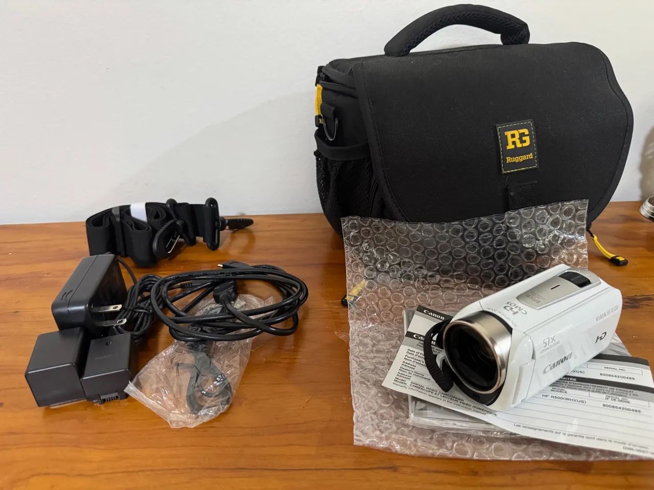 Câmera de Vídeo Filmadora Canon Vixia HF R500 FULL HD HDMI
