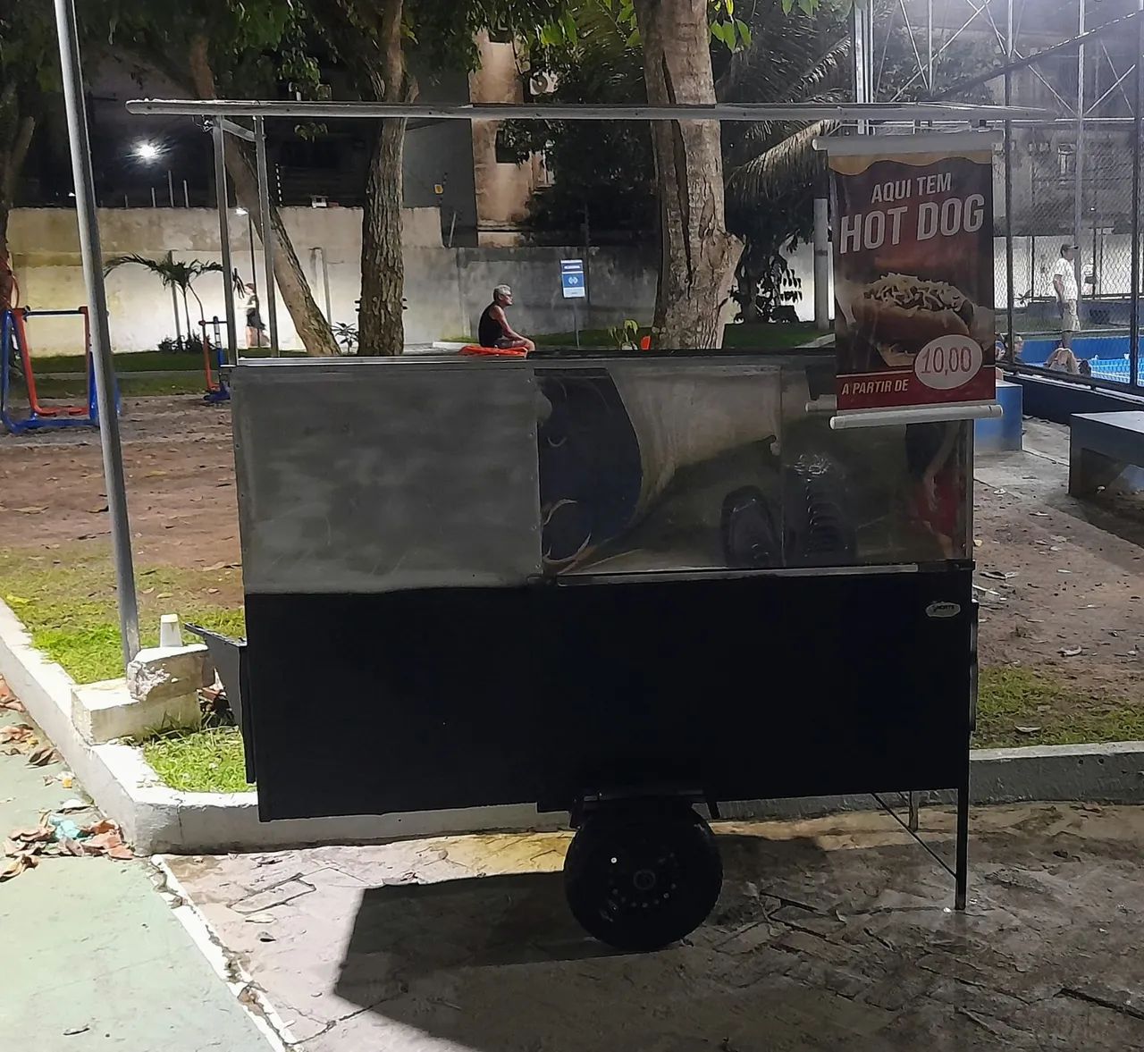 Carrinho de Hot Dog Completo - Ótimo para começar o seu empreendimento!