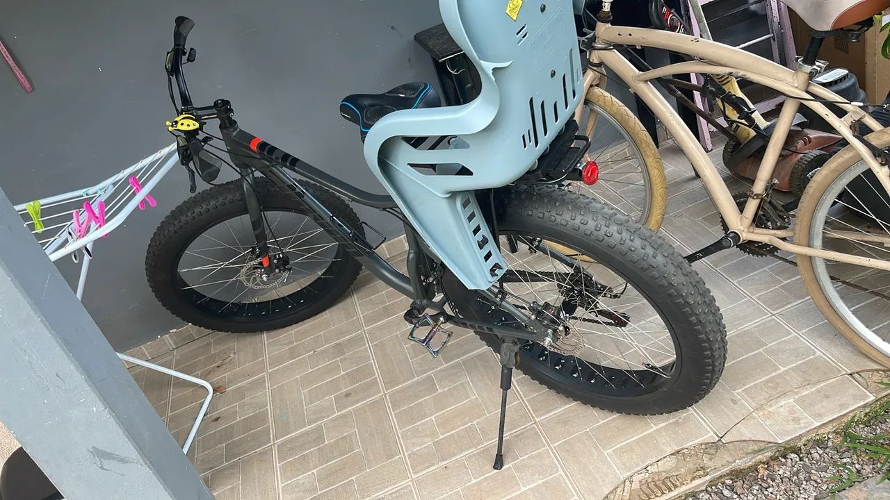 Bicicleta FATBIKE?. Assento para Criança vai de brinde