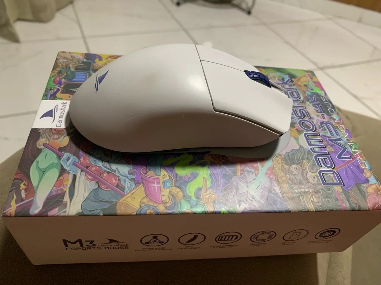 Mouse Gamer darmoshark M3 4K - Foto 3