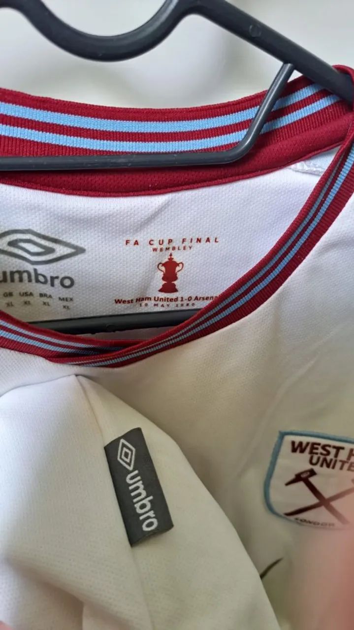 Camisa West Ham United Away 2020/21 - Umbro - Foto 4